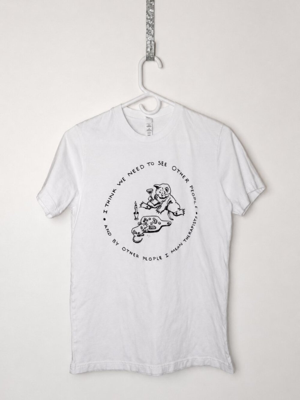 Bella+Canvas Graphic Tee White Size M